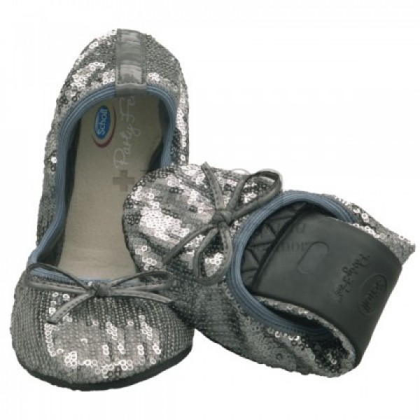 POCKET BALLERINA SILVER 37/38
