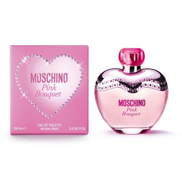 Moschino pink bouquet eau de toilette 100ml vaporizador