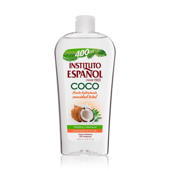 Instituto español coco aceite corporal aceite corporal 400ml