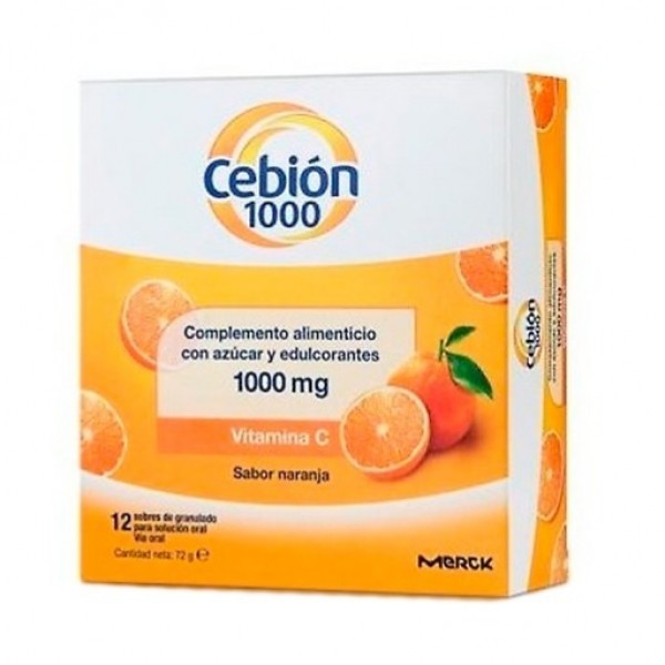 Cebion 1000 Mg Granulado 12 Sobres