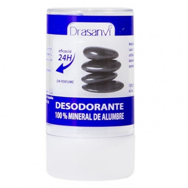 Desodorante Alumbre Mineral Cristal 120gr Drasanvi