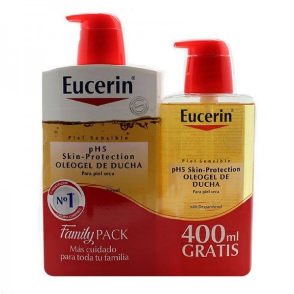 EUCERIN OLEOGEL DUCHA 400ML + LOCION 400ML PROMO