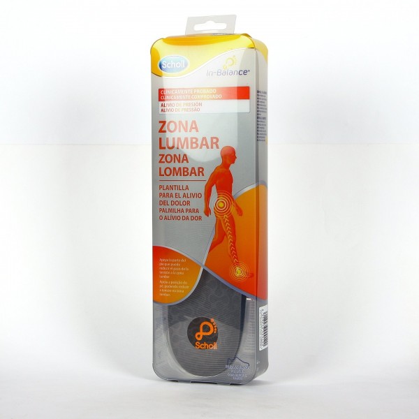 Scholl Plantilla Lumbar Inbalance Talla L 1 Par